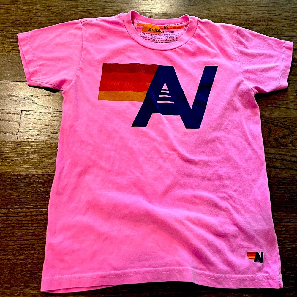 Girls Aviator Nation Tshirt size 10